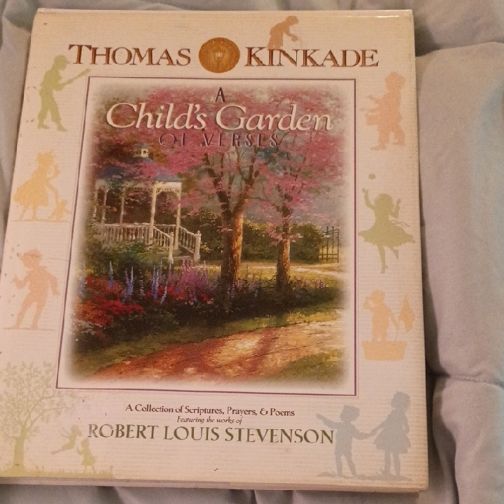 Thomas Kinkade A Child's Garden of Verses Book